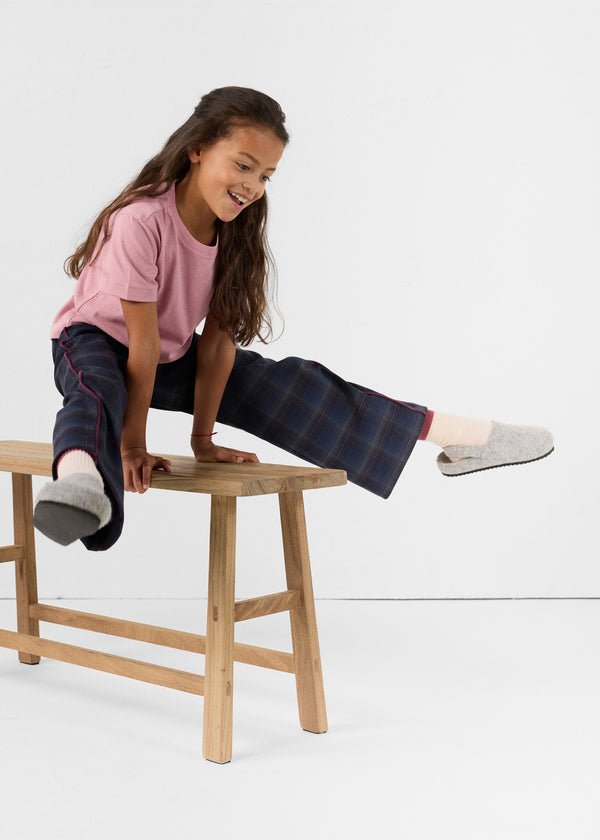 Jott T-shirt Enfant à Col Rond Rose Antique Pio