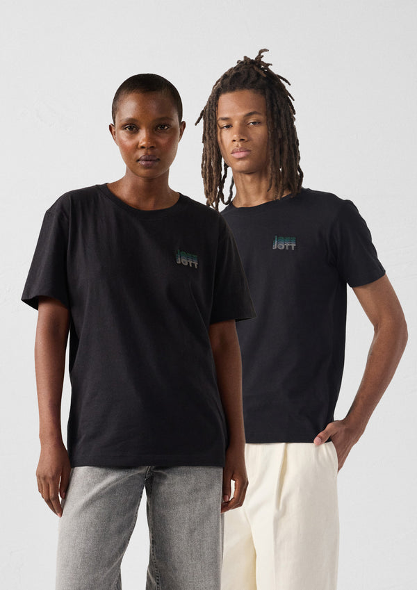 jott T-Shirt graphique Noir Lone gradient