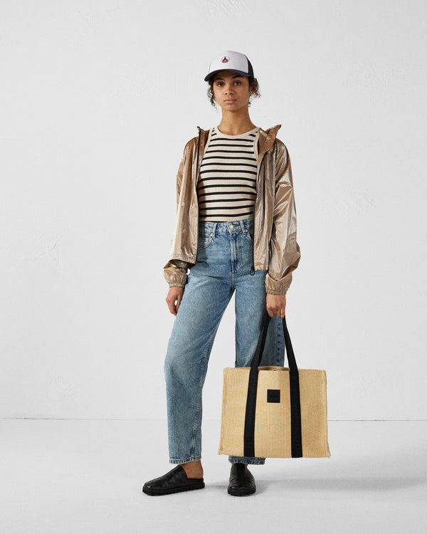 jott Totebag en raffia Naturel Danika