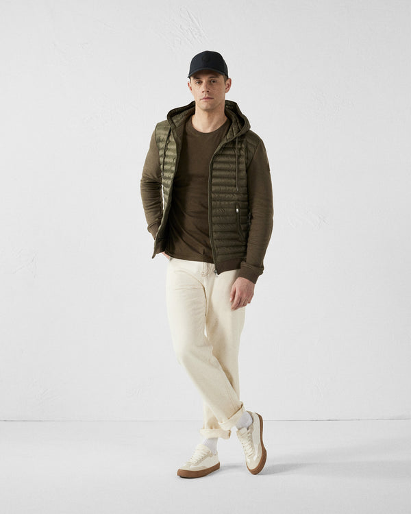 jott Veste bi-matière à capuche Army Gummy 2.0