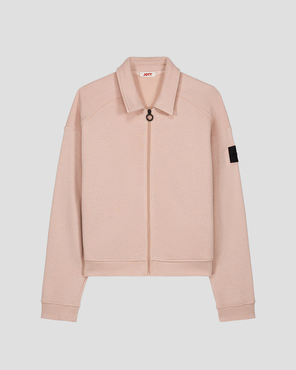 Jott Veste Col Chemise Pêche Clair Anneso