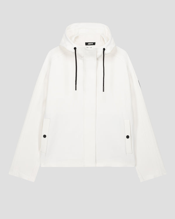 Jott Veste Courte Bimatière 'oversize' Blanc Ellen