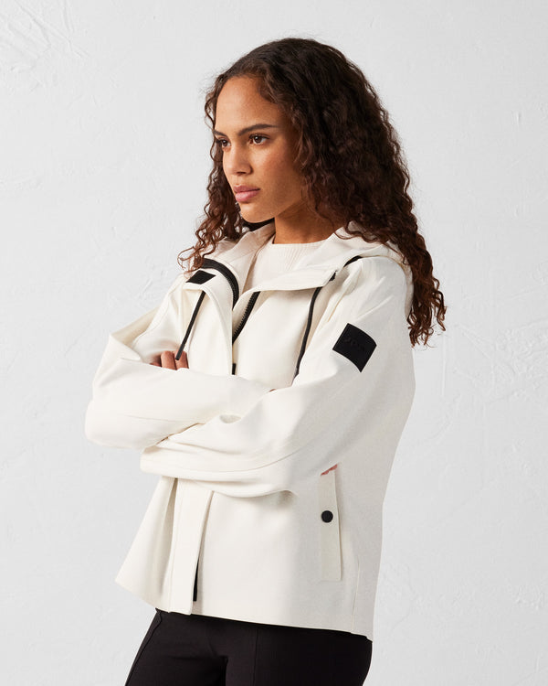 Jott Veste Courte Bimatière 'oversize' Blanc Ellen