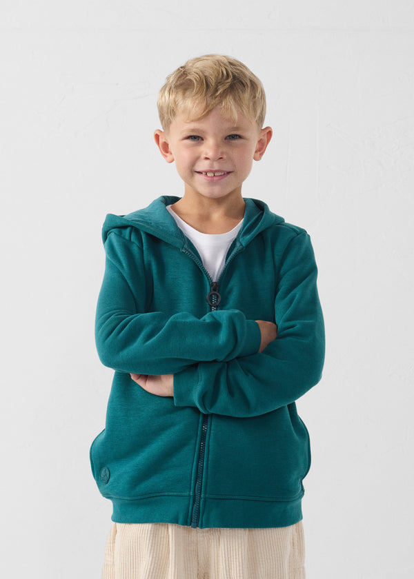 jott Veste enfant zippée à capuche Deep lake Arie