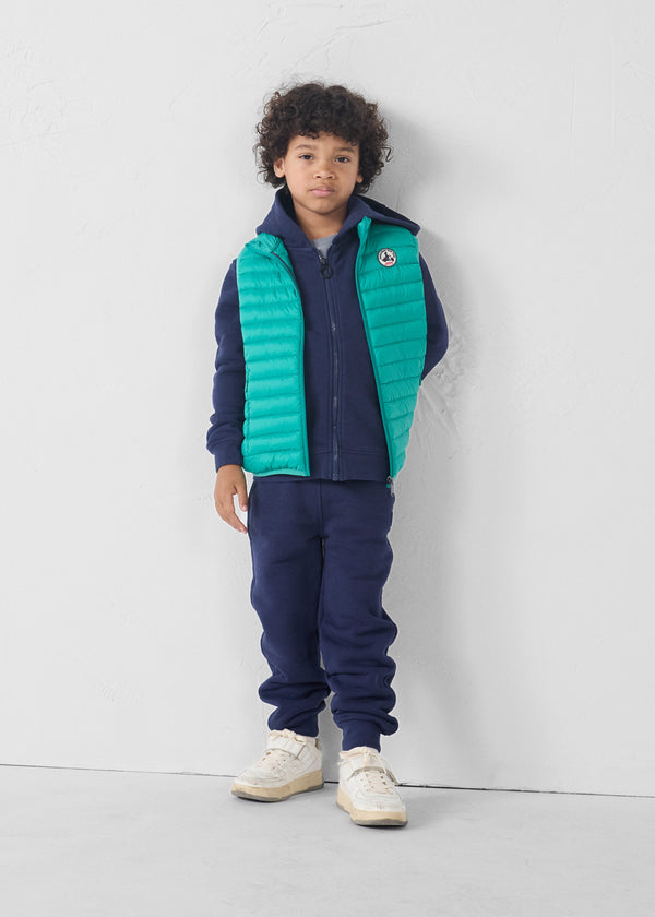 jott Veste enfant zippée à capuche Marine Arie
