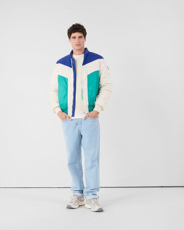 jott Veste esprit puffer Cobalt/vert persan Joan