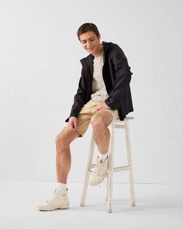 jott Veste 'oversize' bimatière Noir Ernest