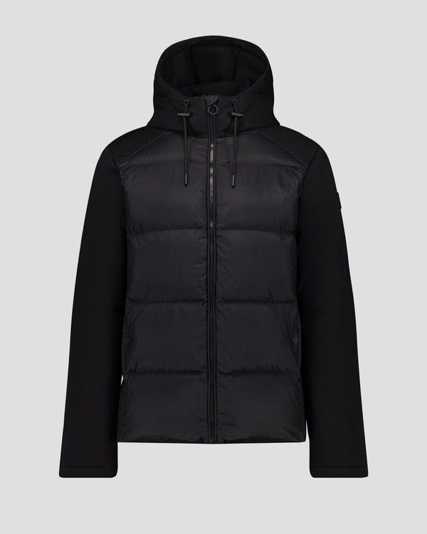Jott Veste Puffer Bi-matière Noir Thunder