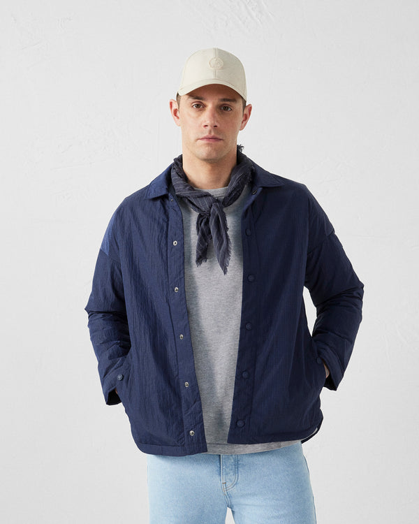 Jott Veste Surchemise Ultralight Marine Jeremy
