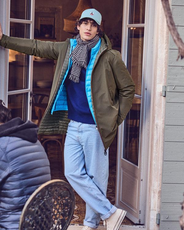 Jott Veste Ultralégère à Capuche Army Arcadi