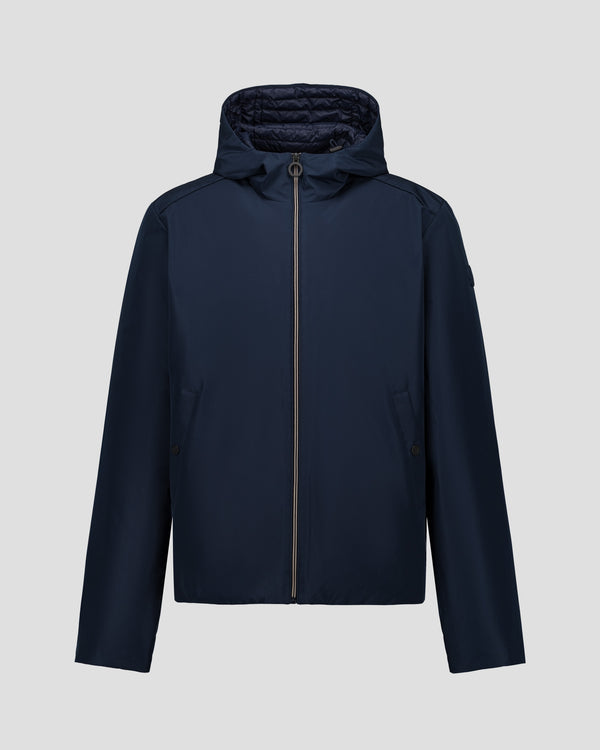 Jott Veste Ultralégère à Capuche Marine Arcadi