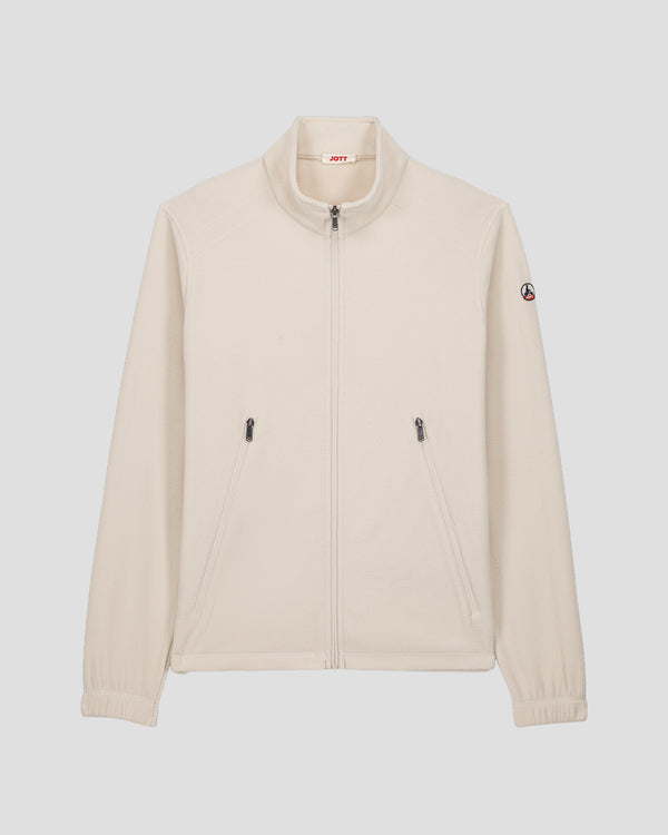 Jott Veste Zippée En Polaire Naturel Loid