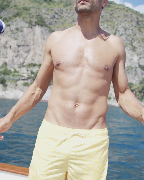 jott Maillot de bain Mono tournesol Niolon monogram