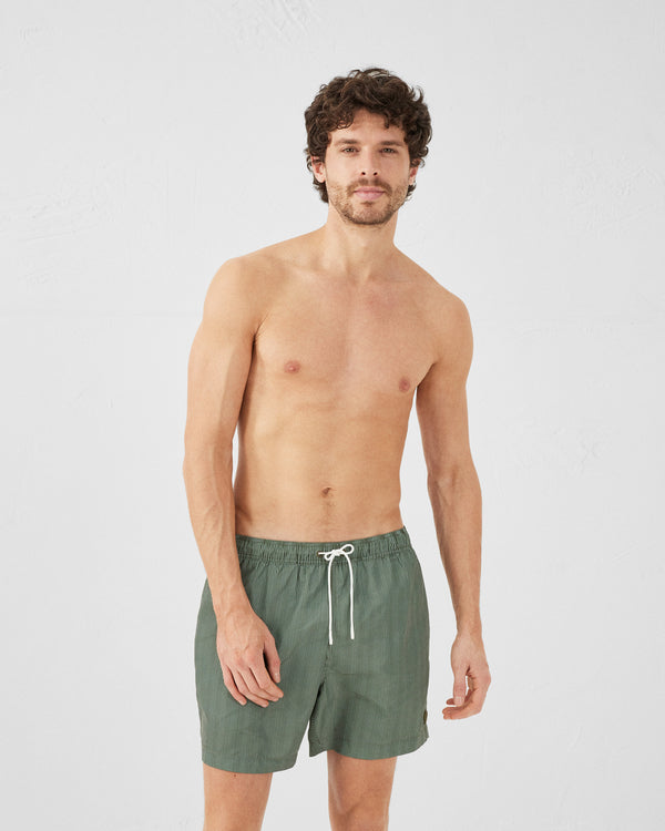 Jott Maillot De Bain Stripe Army/Vert M Niolon Stripe