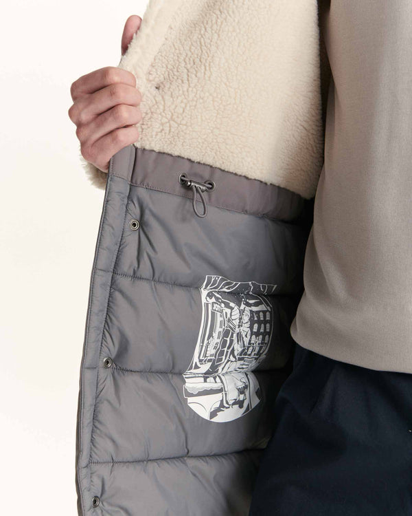 Jott Parka à Capuche Grand Froid Anthracite Toundra