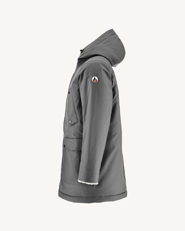 Jott Parka à Capuche Grand Froid Anthracite Toundra