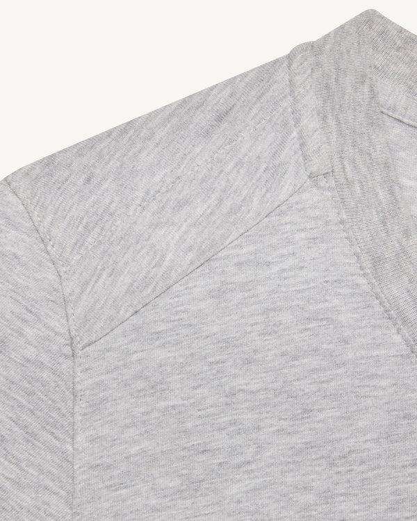 Jott T-shirt Col Rond Femme En Coton Gris Chiné Angel