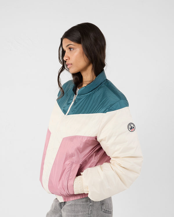 Jott Veste Esprit Puffer Deep Lake/Rose Antique Joan