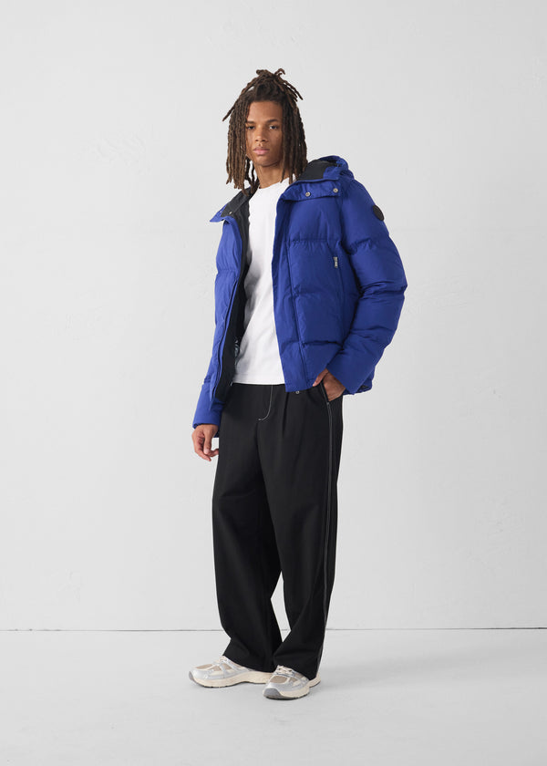 jott Veste Grand Froid esprit puffer Bleu cobalt Sanji