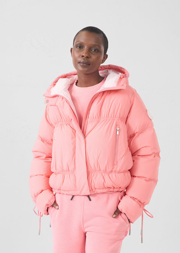 Jott Veste Grand Froid Esprit Puffer Fuchsia Vibrant Nami