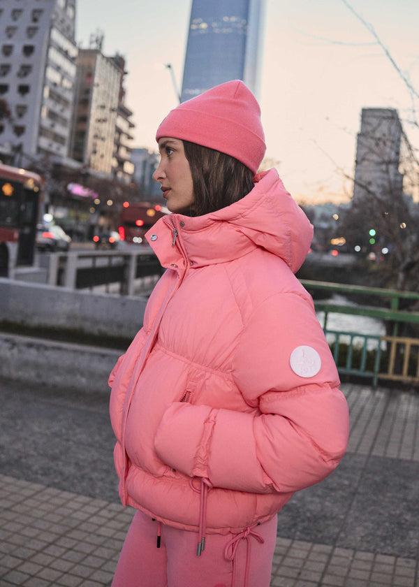 jott Veste Grand Froid esprit puffer Fuchsia vibrant Nami