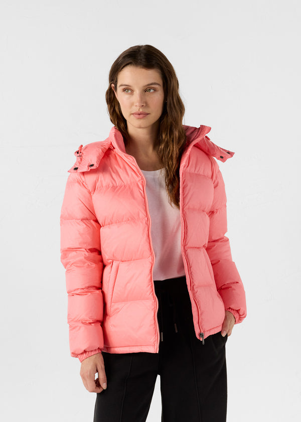 Jott Veste Grand Froid Esprit Puffer Fuchsia Vibrant Prague