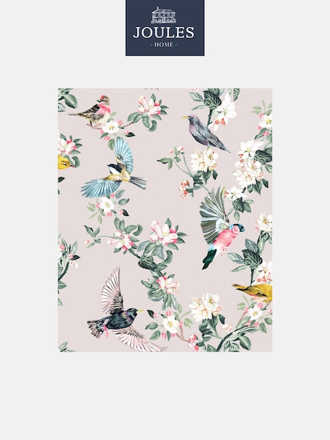 Joules Antique Creme Handford Garden Birds 10M Wallpaper