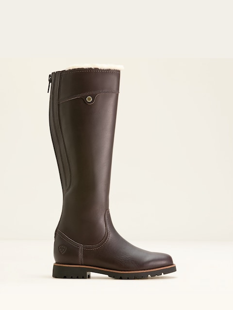 Joules Ariat Brown Ariat Arlington Sherpa Long Waterproof Brown Boots