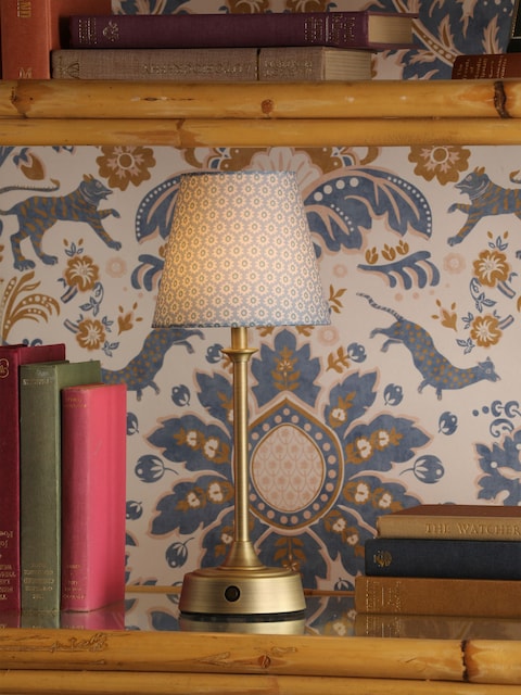 Joules Blue Apsley Rechargeable Led Wireless Table Lamp