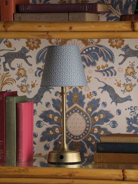 Joules Blue Apsley Rechargeable Led Wireless Table Lamp