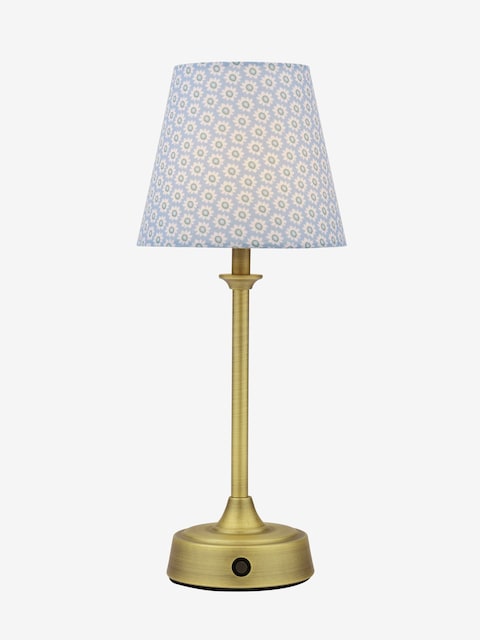 joules Blue Apsley Rechargeable Led Wireless Table Lamp