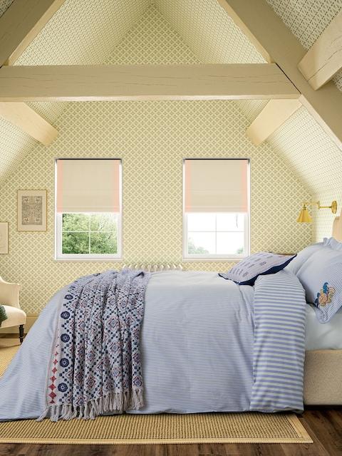 Joules Blue Earlsford Foulard Duvet Cover And Pillowcase Set