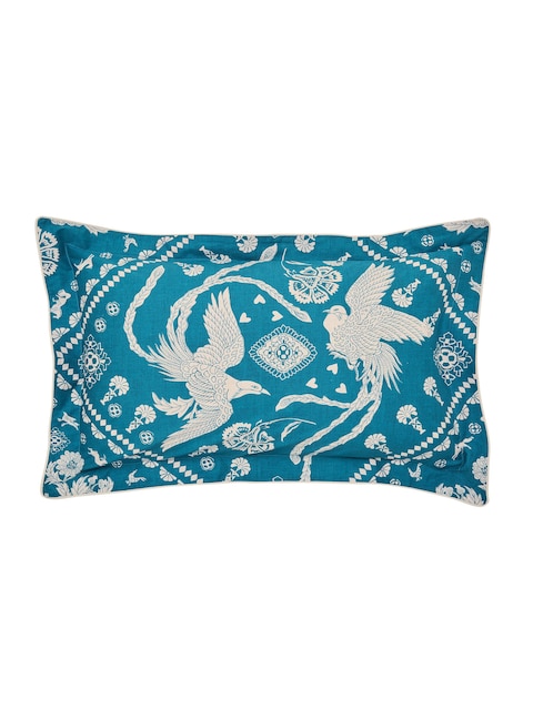 joules Blue Hidcote Birds Duvet Cover and Pillowcase Set