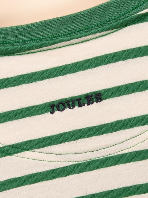 joules Boys' Jack Green/White Applique Long Sleeve Top