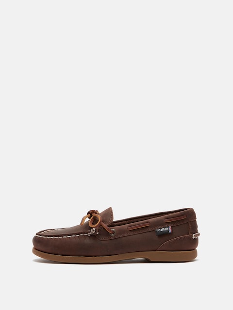 Joules Chatham Chocolate Brown Olivia G2 Boat Shoes