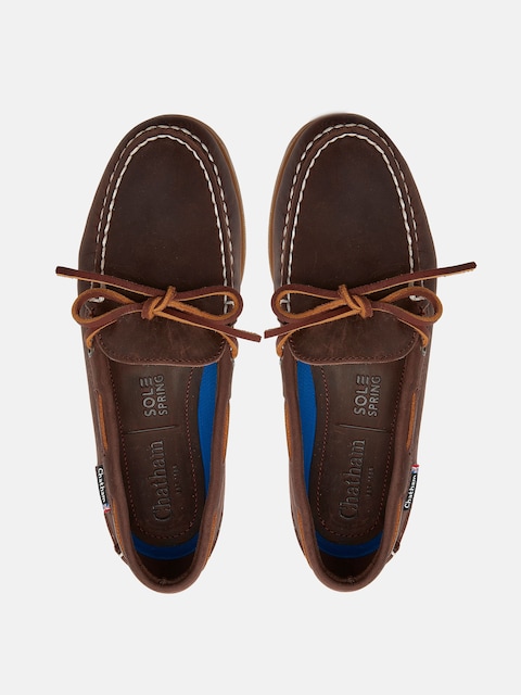 joules Chatham Chocolate Brown Olivia G2 Boat Shoes