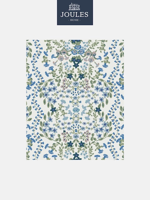 Joules Cream Symmetrical Trellis Ditsy 10M Wallpaper