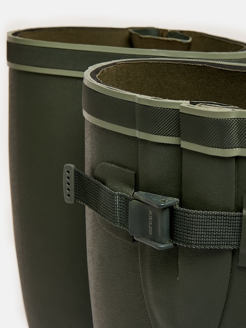 joules Eckland Green Adjustable Neoprene Lined Tall Wellies