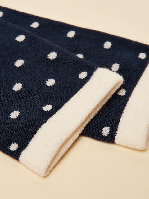 joules Everyday Navy/Oatmeal 2 Pack Cotton Blend Socks