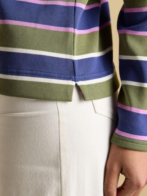 Joules Harbour Multi Boat Neck 100% Cotton Breton Top