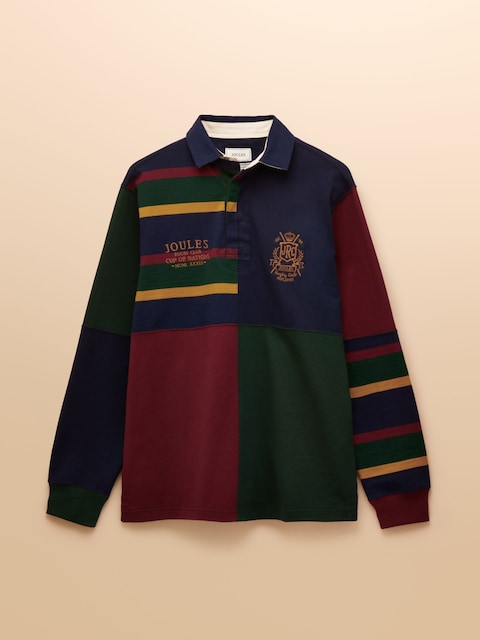 joules Harlequin Rugby Club Multi Long Sleeve Shirt