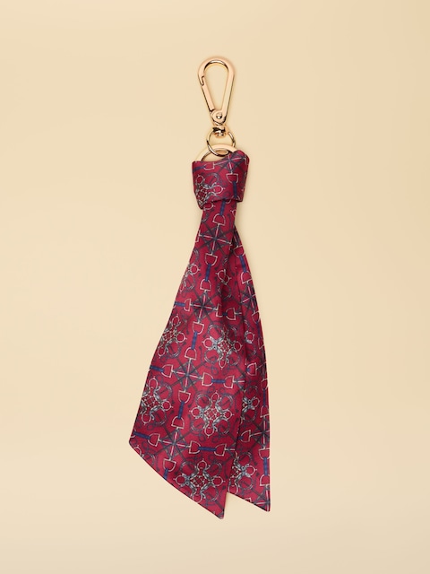 Joules Amber Berry Red Keyring