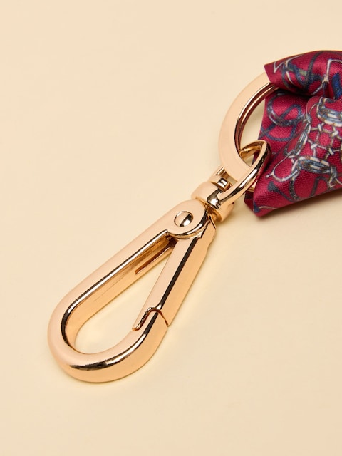 Joules Amber Berry Red Keyring