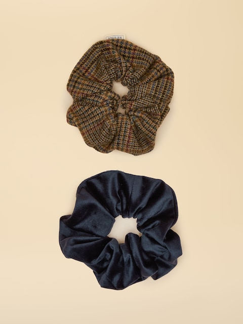Joules Annika Brown Scrunchie Pack Of Two