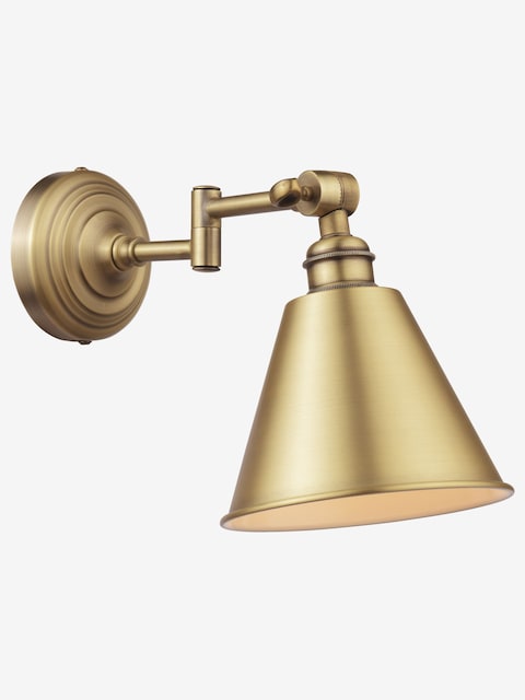 joules Antique Brass Wollaton Wall Light