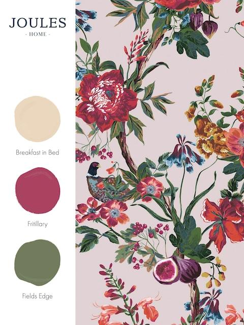 joules Antique Creme Chinoiserie 10M Wallpaper