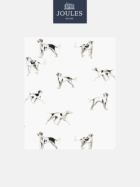 Joules Antique Creme Sketchy Dogs 10M Wallpaper