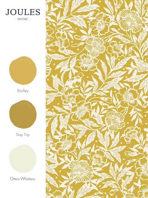 joules Antique Gold Twilight Ditsy 10M Wallpaper