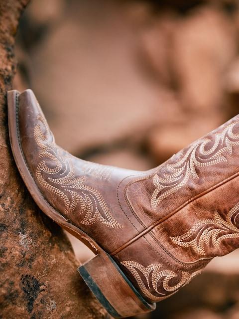 joules Ariat Brown Ariat Hazen Western Brown Boots