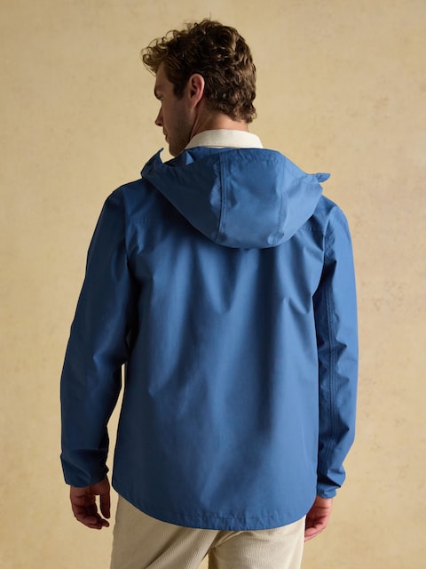 Joules Ayston Blue Lightweight Waterproof Coat